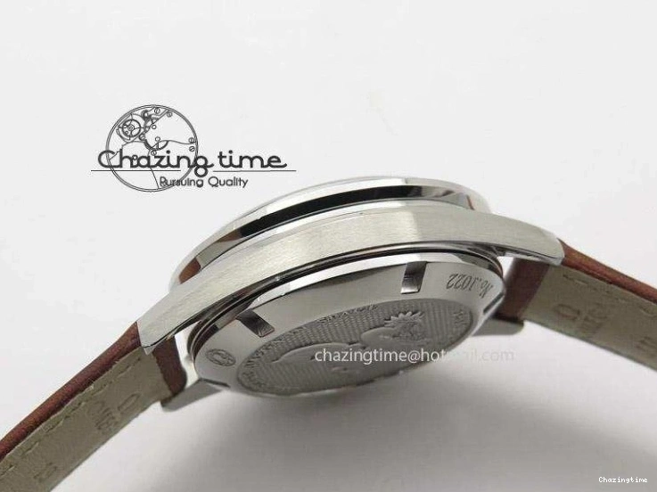 0508 Supportive Speedmaster Professional The Moon Watch on Brown Asso Strap Asian Manual Winding Chronograph Movement 8288